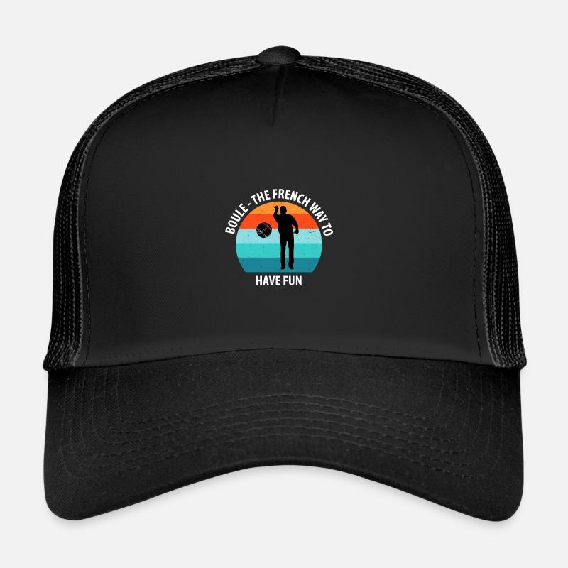 Boule Petanque Boccia Boules Trucker Cap