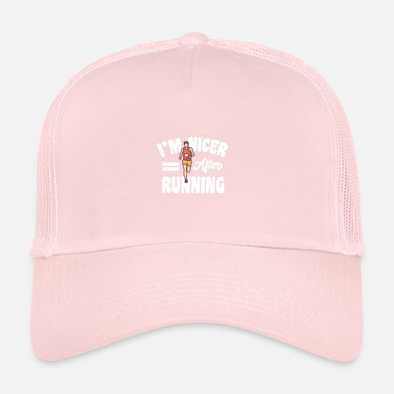Marathon motif for runners & joggers Trucker Cap