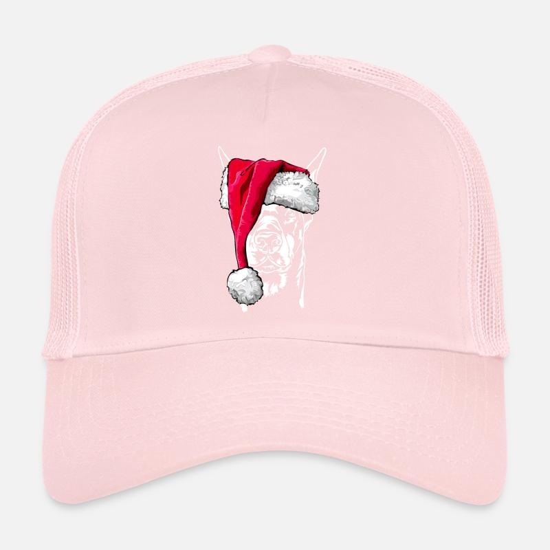 Doberman Pinscher Noël Casquette trucker 
