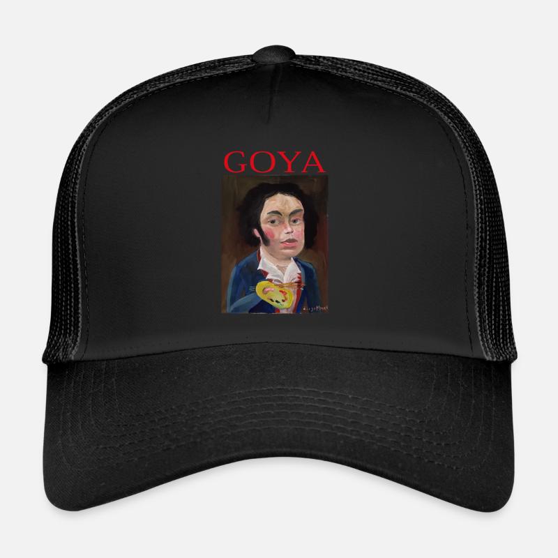 Goya - Trucker Cap - Schwarz/Schwarz