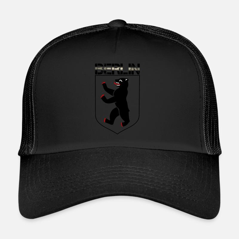 Blason de l’ours de Berlin Casquette trucker 