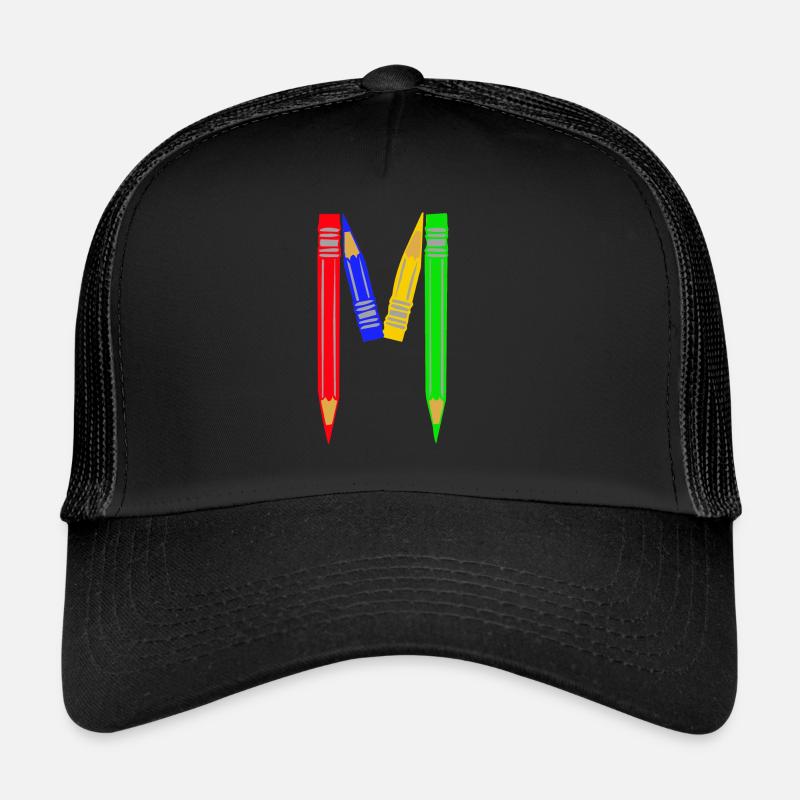 crayons de couleur m Casquette trucker 