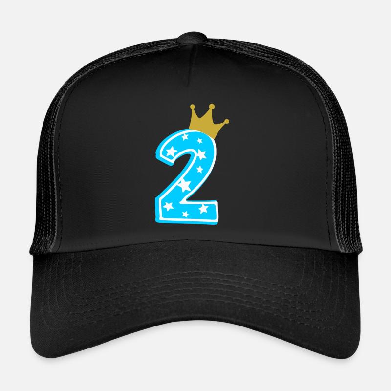 2 Crown 2nd birthday 2 years Trucker Cap