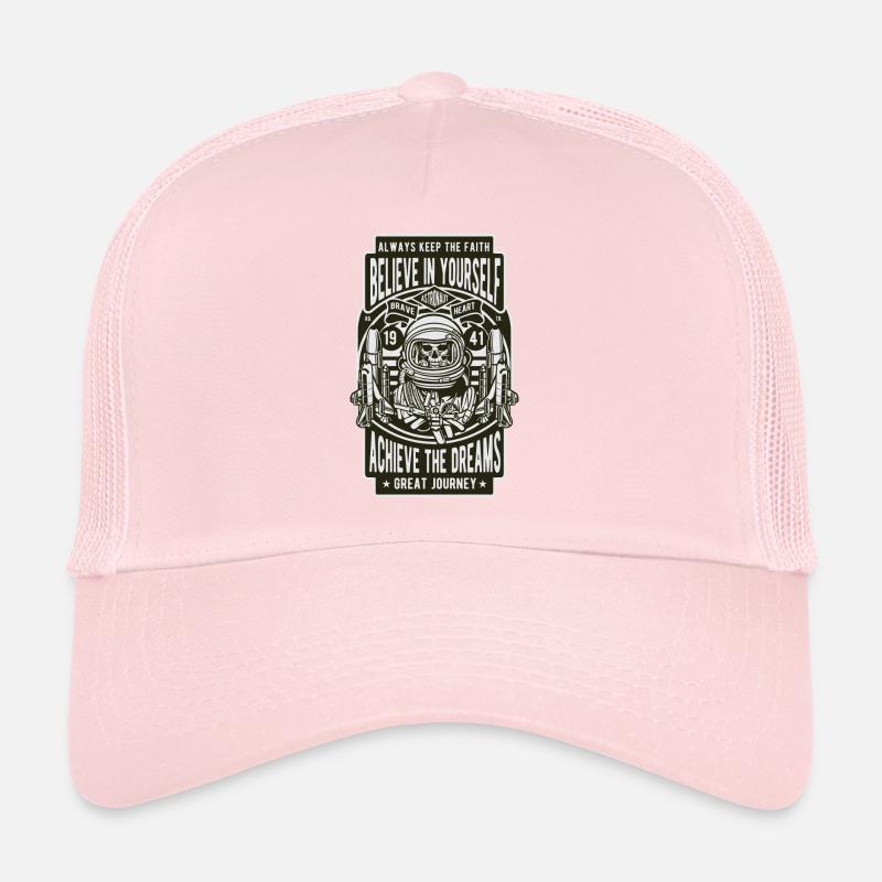 Dead Spaceman death Space Trucker Cap