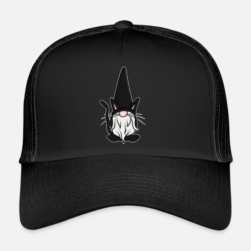 Chats Gnomes Gnomes Casquette trucker 