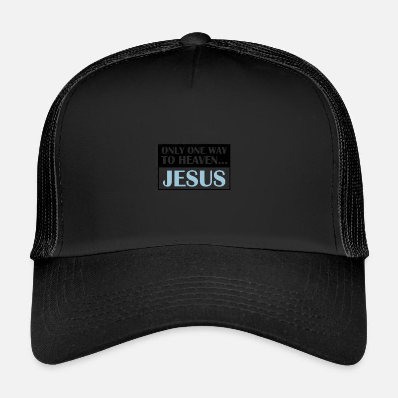 un chemin vers le ciel jésus Casquette trucker 