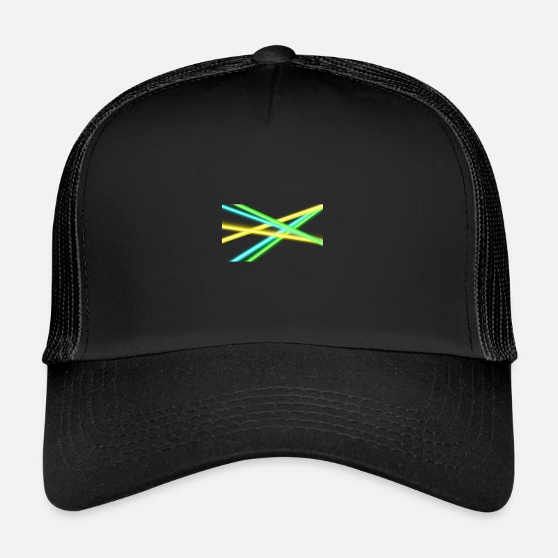 Neon - Trucker Cap - Schwarz/Schwarz
