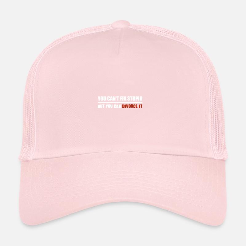 Scheidung Trennung Geschieden Ehe Geschenk Trucker Cap