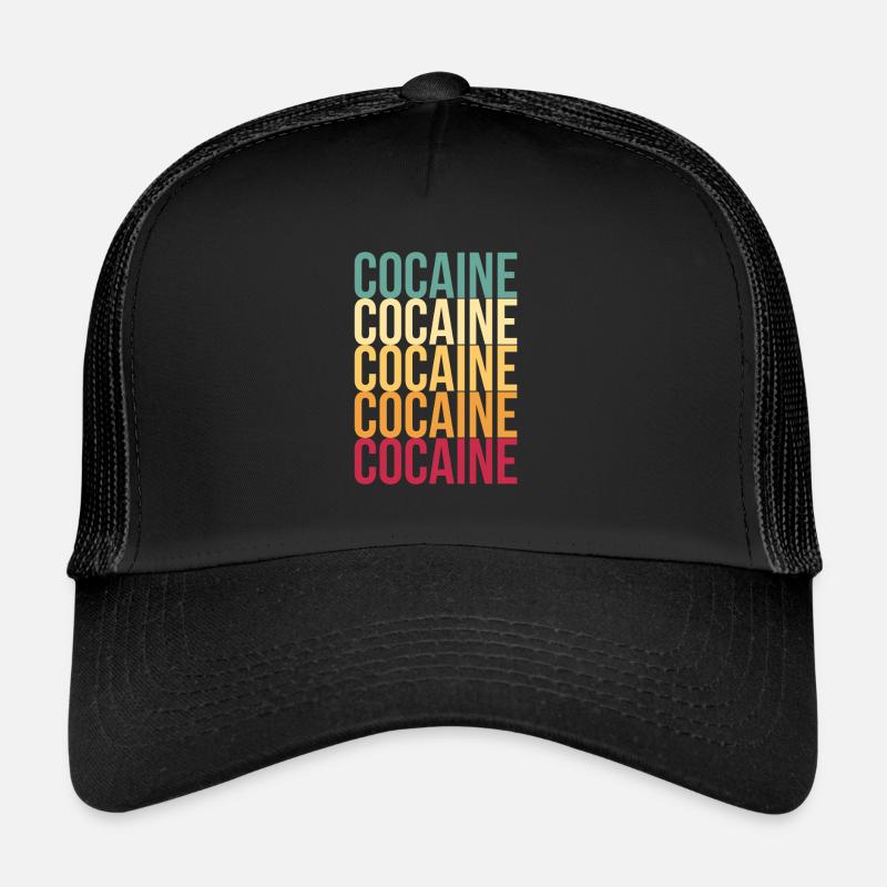 cocaïne Casquette trucker 