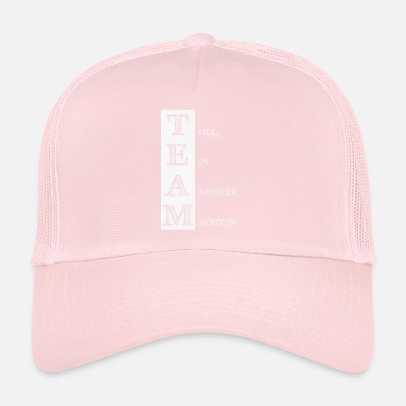 TEAM Toll ein anderer machts weiss Trucker Cap