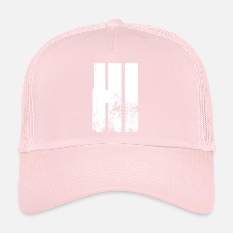 Salut - blanc Casquette trucker 