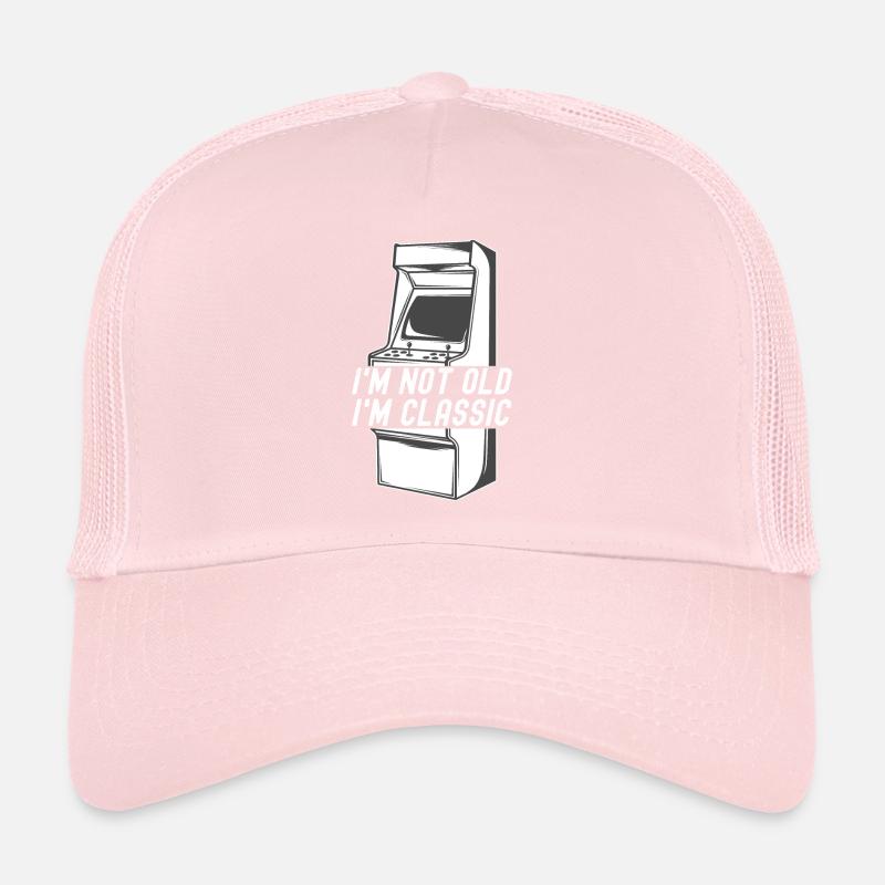 Nicht alt, ich bin klassisch Arcade-Spiele-Konsole Trucker Cap