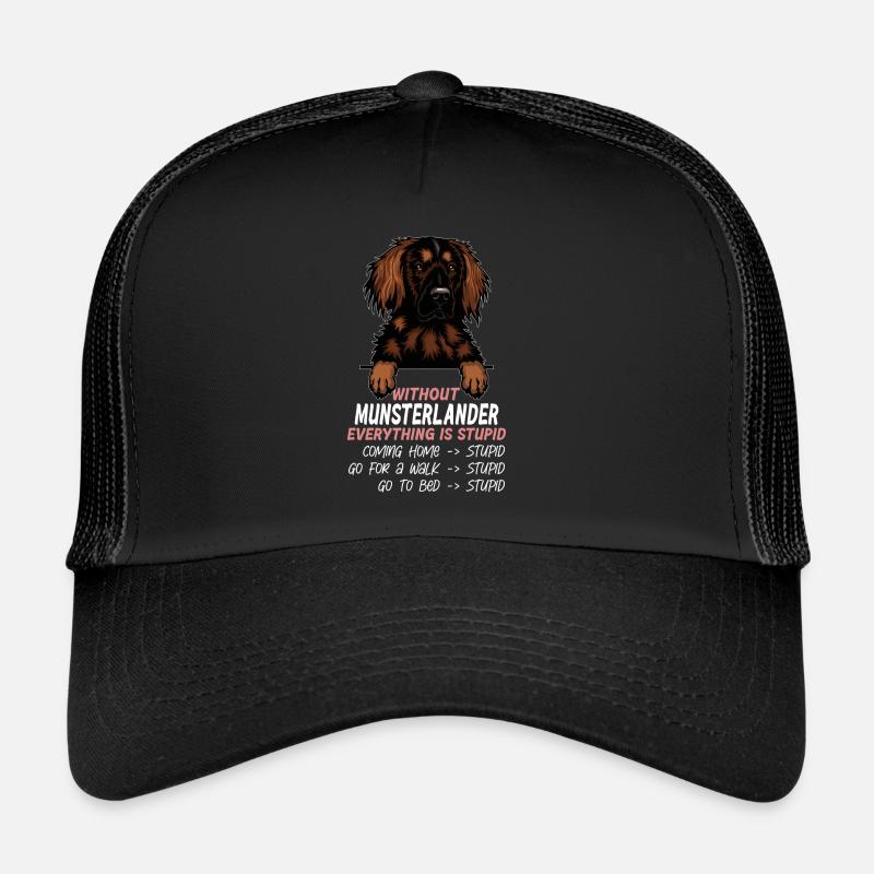 Ohne Munsterlander ist alles doof Trucker Cap