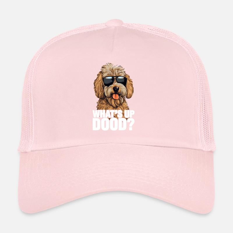 Goldendoodle Whats Up Dood Casquette trucker 