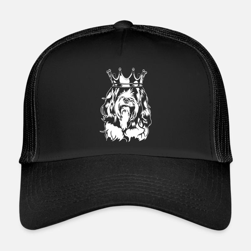 Terrier Tibétain Couronne Chiens Chiens Wilsigns Casquette trucker 