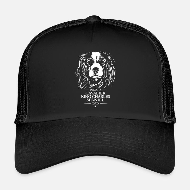 Cavalier King Charles Spaniel Dad Dogs Wilsigns Casquette trucker 
