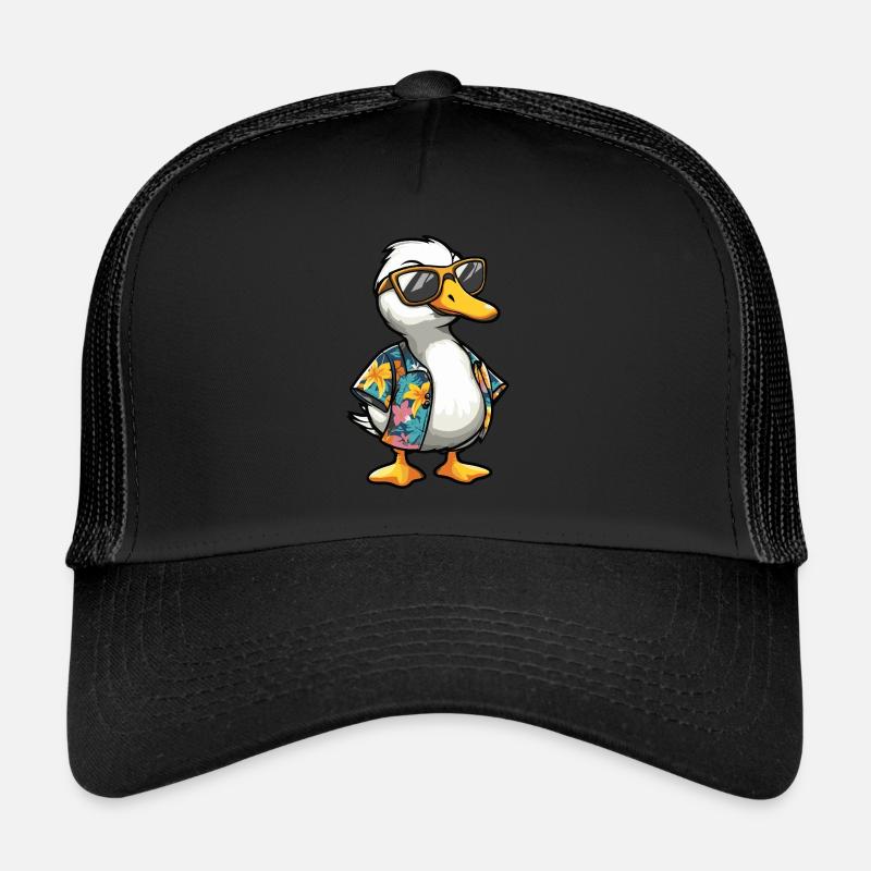 Gans Comic Lustig Sommer Trucker Cap