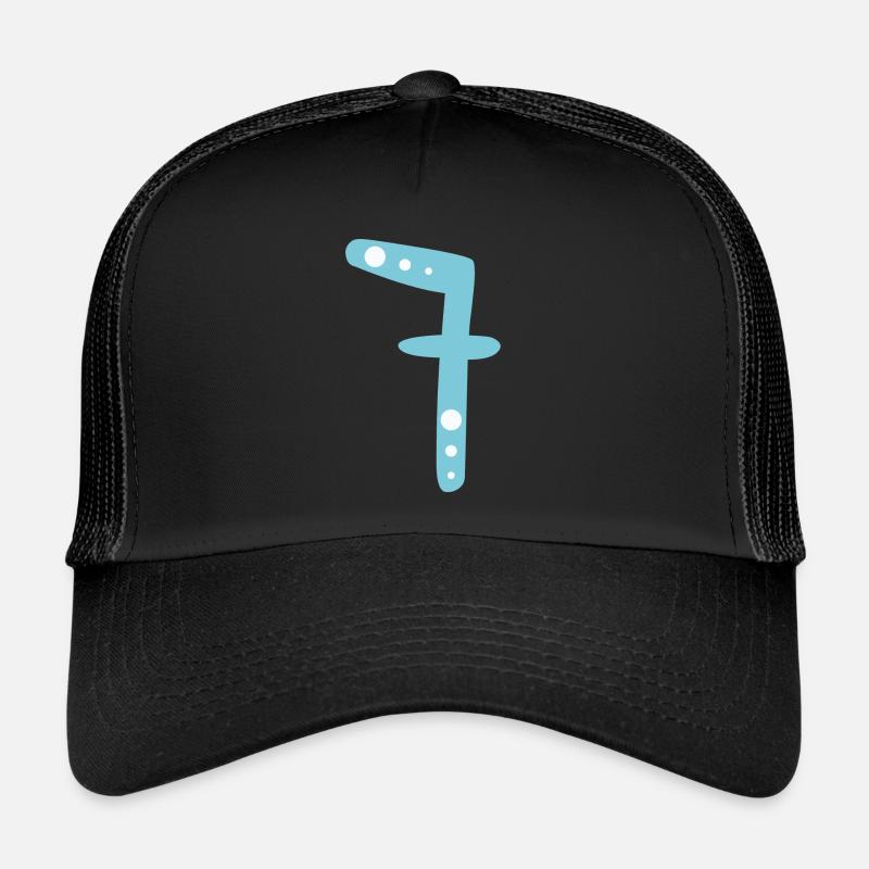 Numéro 7 Casquette trucker 