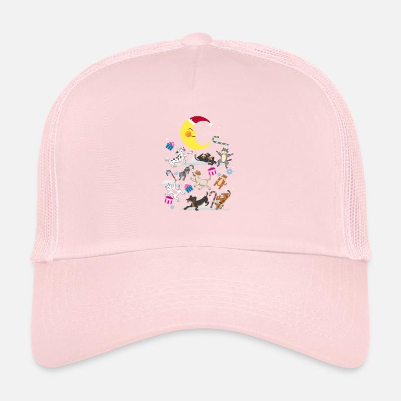 Weihnachten Katzen Hunde Weihnachtsgeschenke Trucker Cap