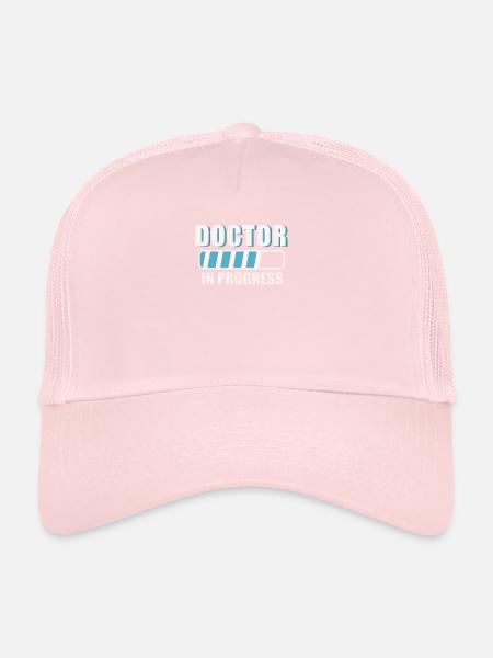 Docteur Docteur Travail Médecins - Casquette trucker  - rose pâle - Devant