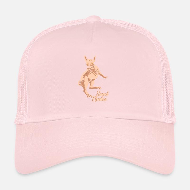 Sphynx Chat Envoyer des nus Casquette trucker 