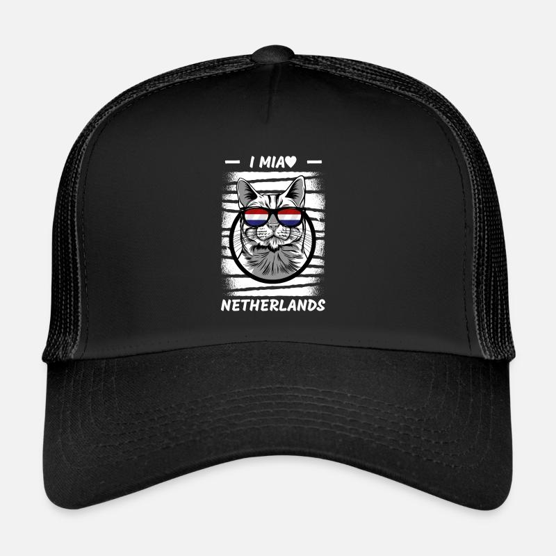 Pays-Bas Drapeau Hollande Drapeau néerlandais Casquette trucker 