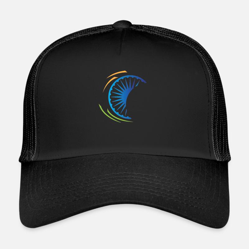 India FLAG Graphics Trucker Cap