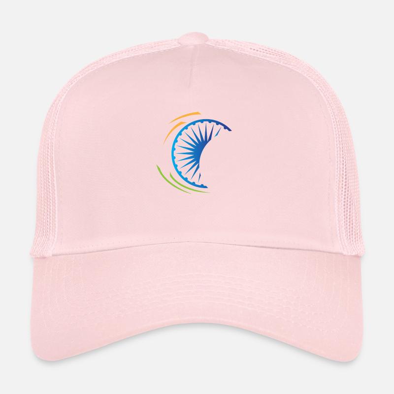 India FLAG Graphics Trucker Cap