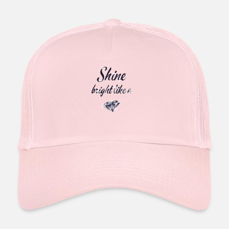 "Briller comme un diamant" Casquette trucker 