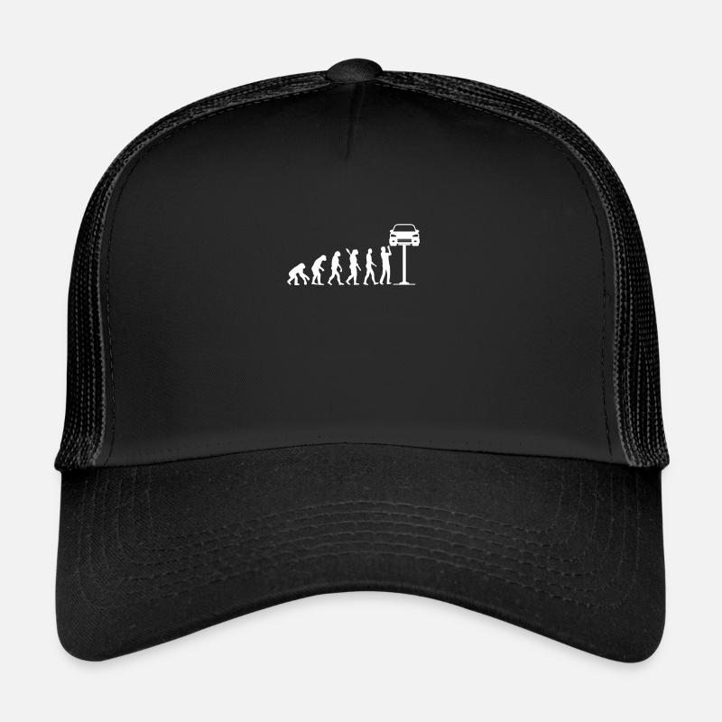 Mechaniker Evolution Auto Schrauber Geschenk Trucker Cap