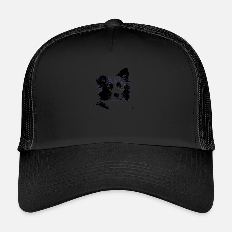 Border Collie Casquette trucker 