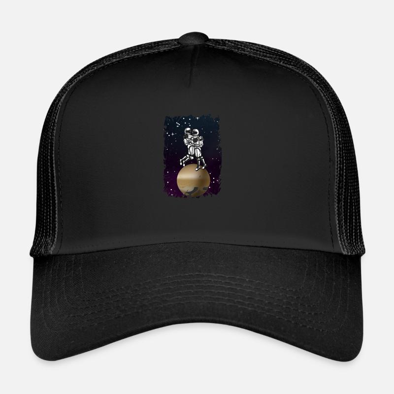 ASTRONAUT LOVE Space Saint Valentin Casquette trucker 