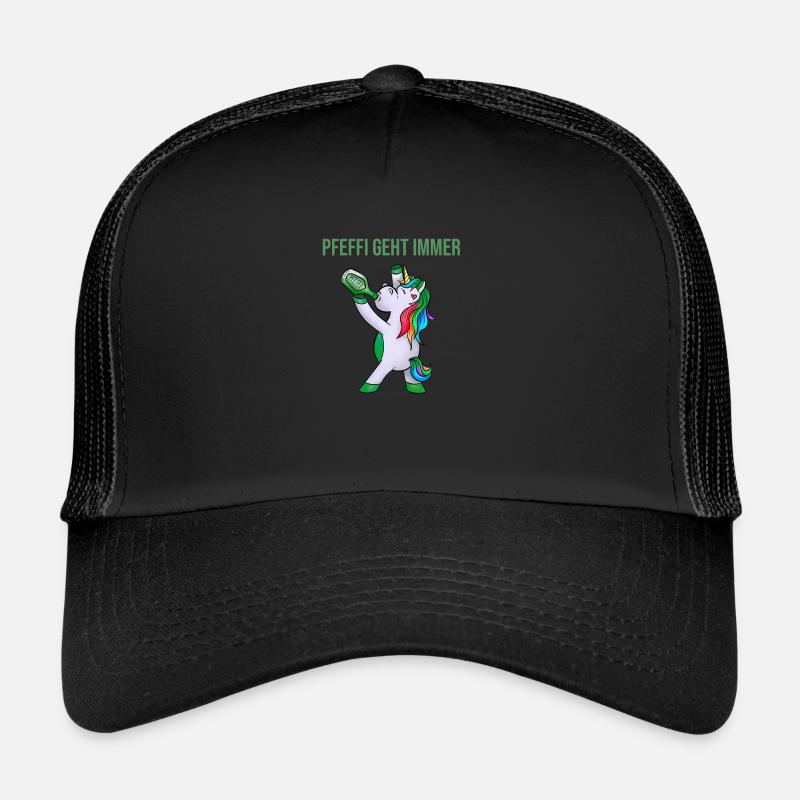 Pfeffi Party Shirt mit Einhorn Trucker Cap