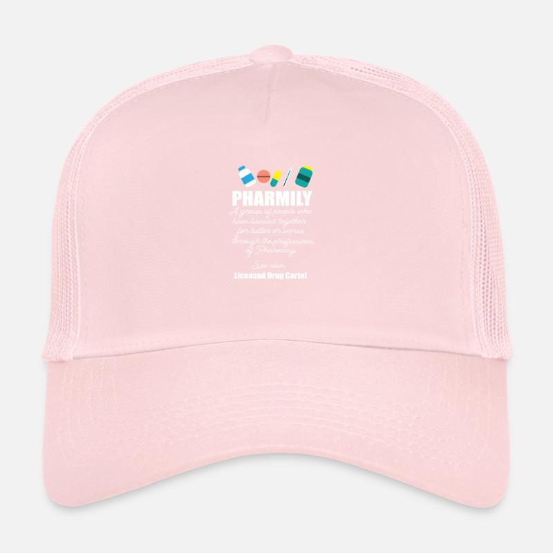 Pharma Médicaments Pharmily Casquette trucker 