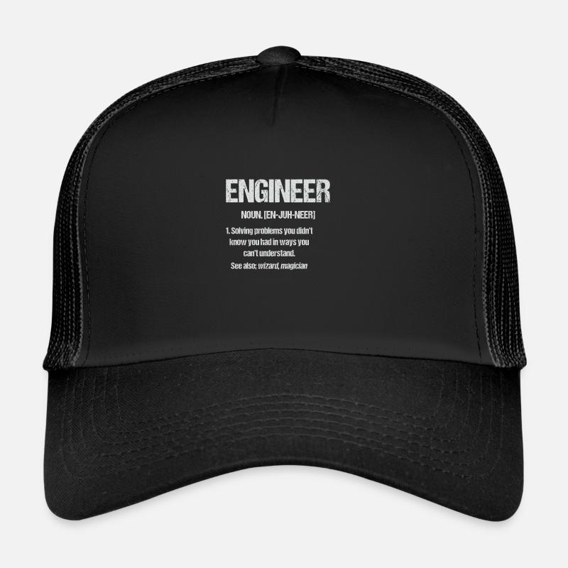 Engineer Lustig Engineering Degree Trucker Cap