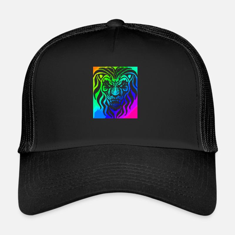 Löwe | Tier | Raubtier | Brüllen Trucker Cap