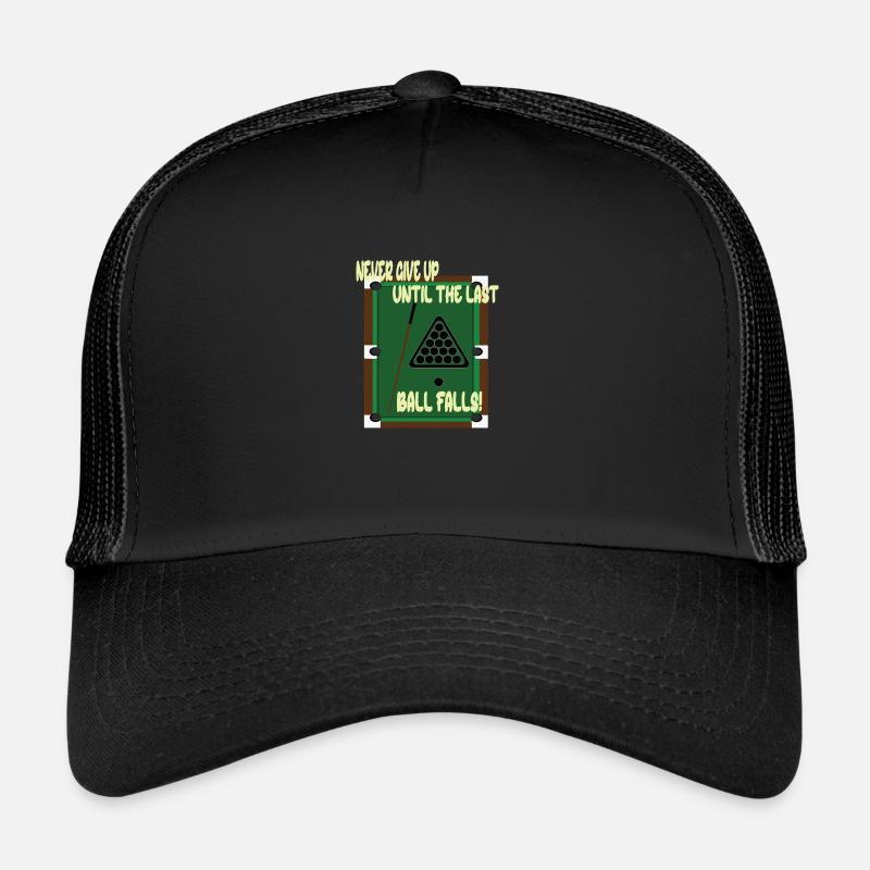 Billiards Billiards Ball Billiard Triangle Kö Trucker Cap
