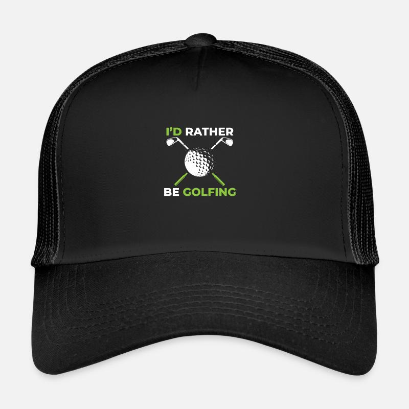 Golf golfeur club de golf balle de golf terrain de golf Casquette trucker 