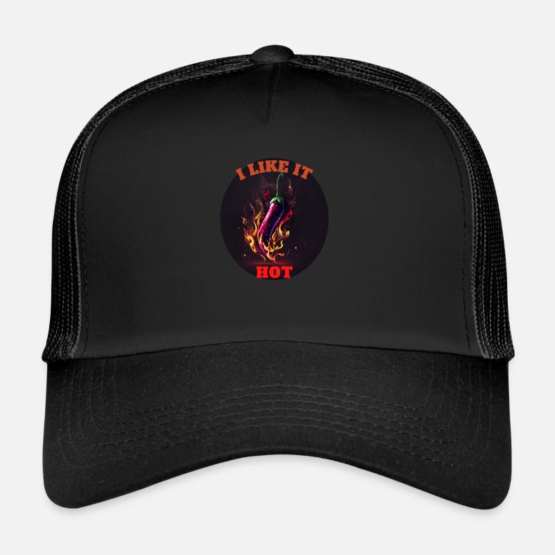 Hot Chilli: I like it hot Trucker Cap