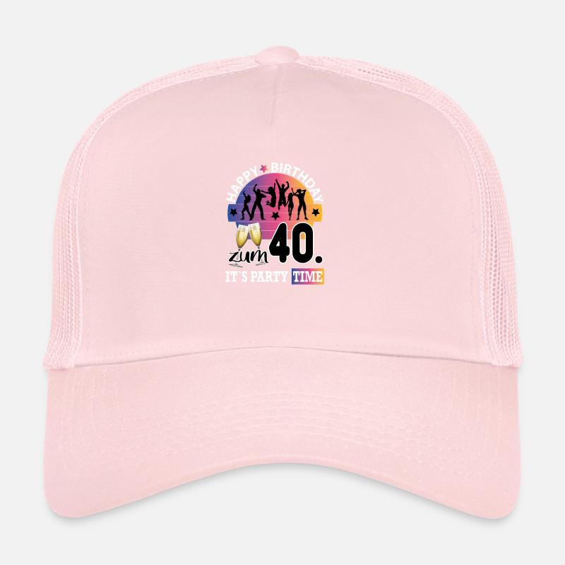 Geburtstag 40 Party People Fete Dancing Tanzen Trucker Cap