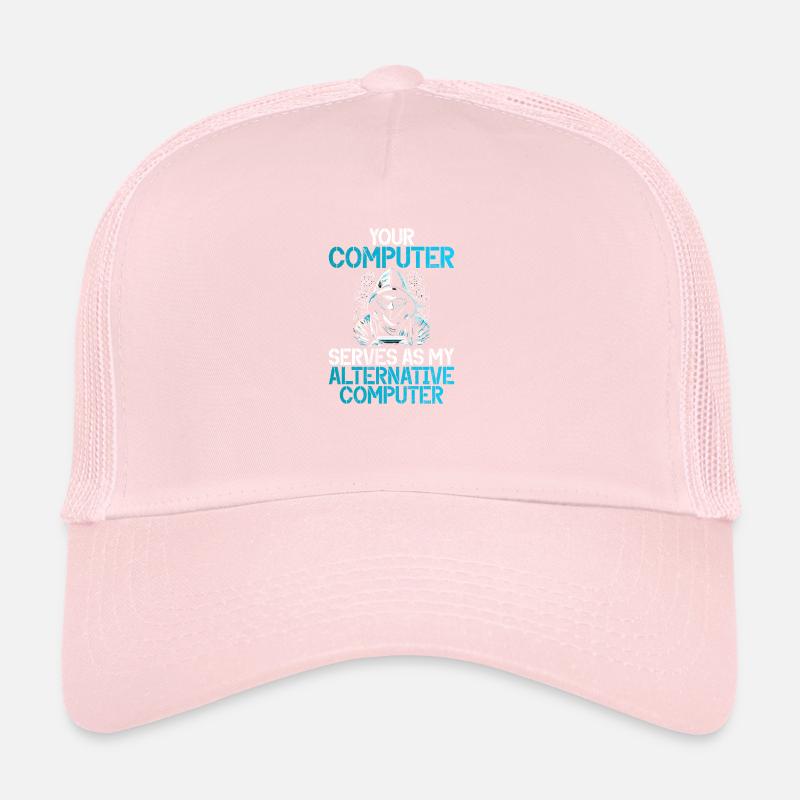 Piratage informatique en cybersécurité Casquette trucker 