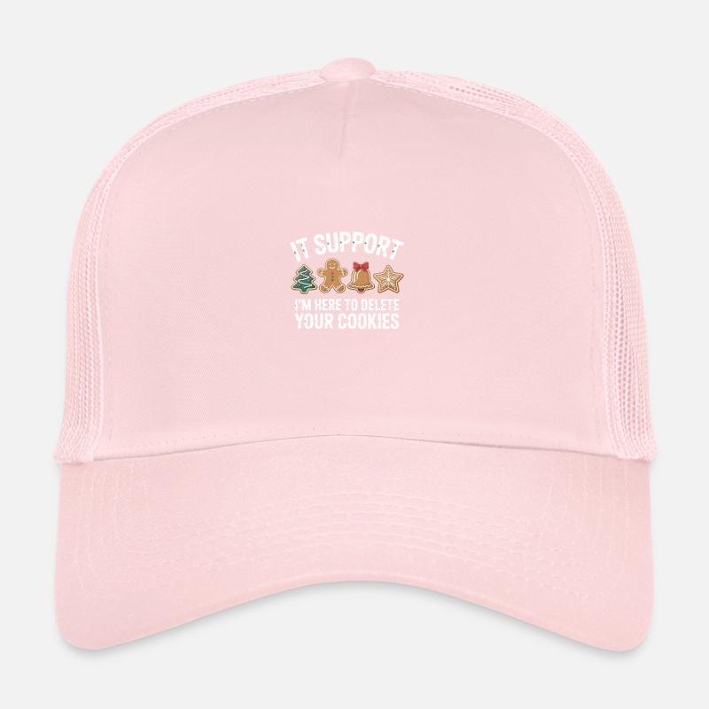 Im An IT Im Here To Delete Your Cookies Christmas Trucker Cap