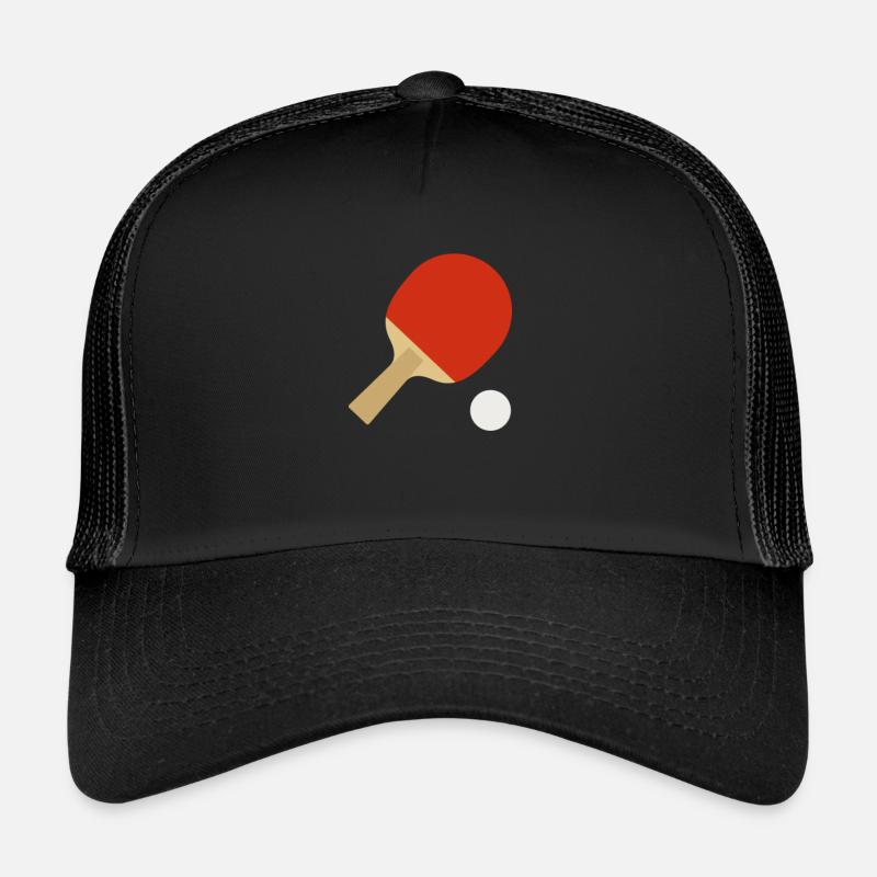 table tennis - Trucker Cap - black/black