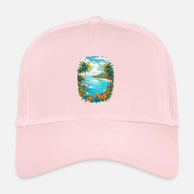 Karibik Insel Trucker Cap