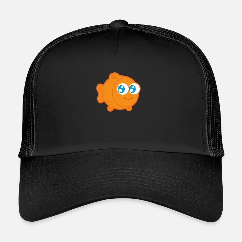 poisson rouge Casquette trucker 
