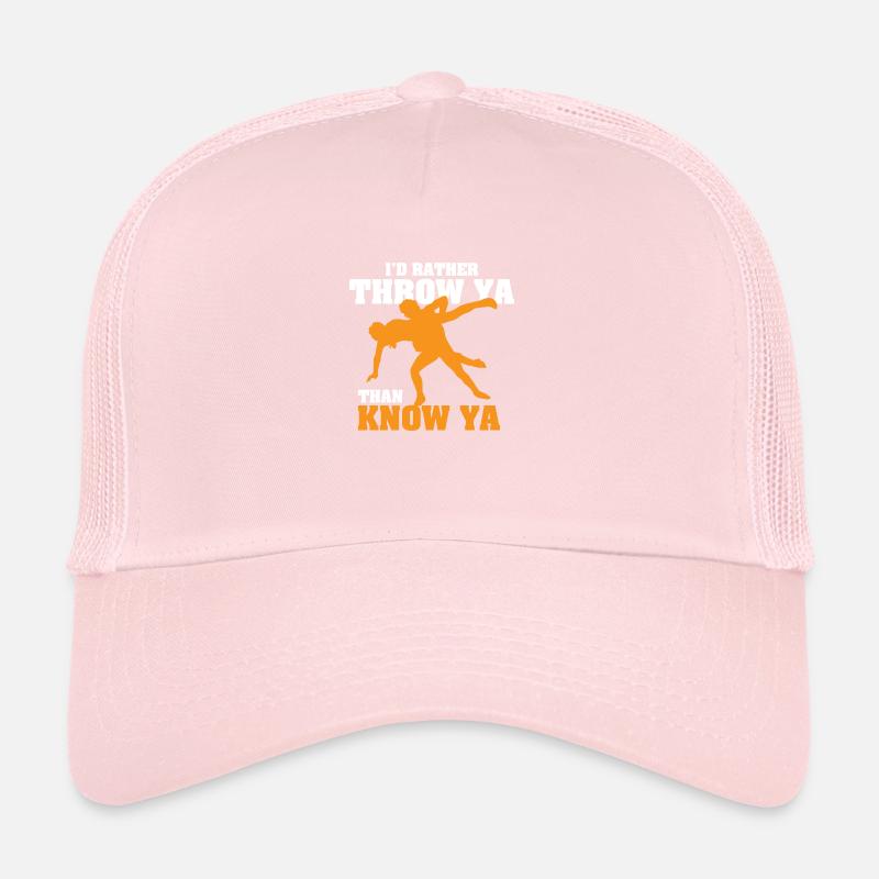 I'd Rather Throw Ya Trucker Cap