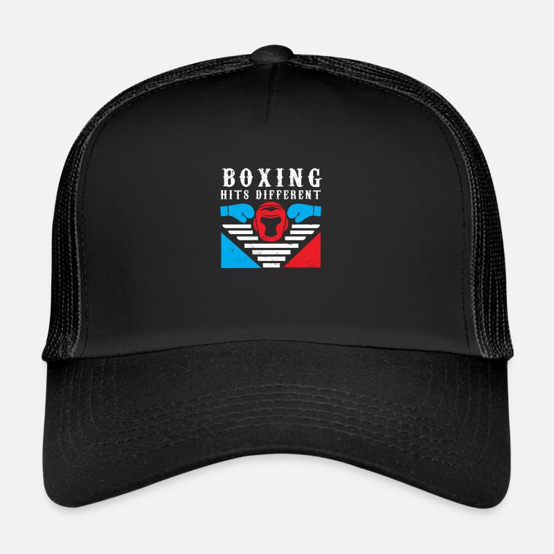 Boxe Boxer Gants de boxe Boxing Club de boxe Club de boxe Casquette trucker 