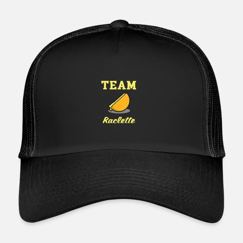 Team raclette fromage suisse valais Casquette trucker 