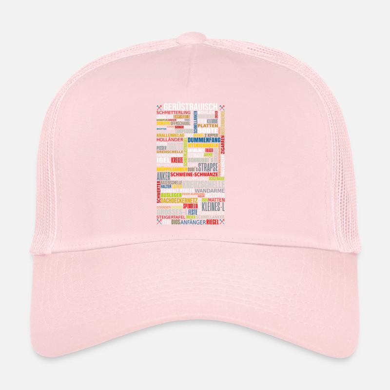 Chemise d’artisan d’échafaudage imprimée Casquette trucker 