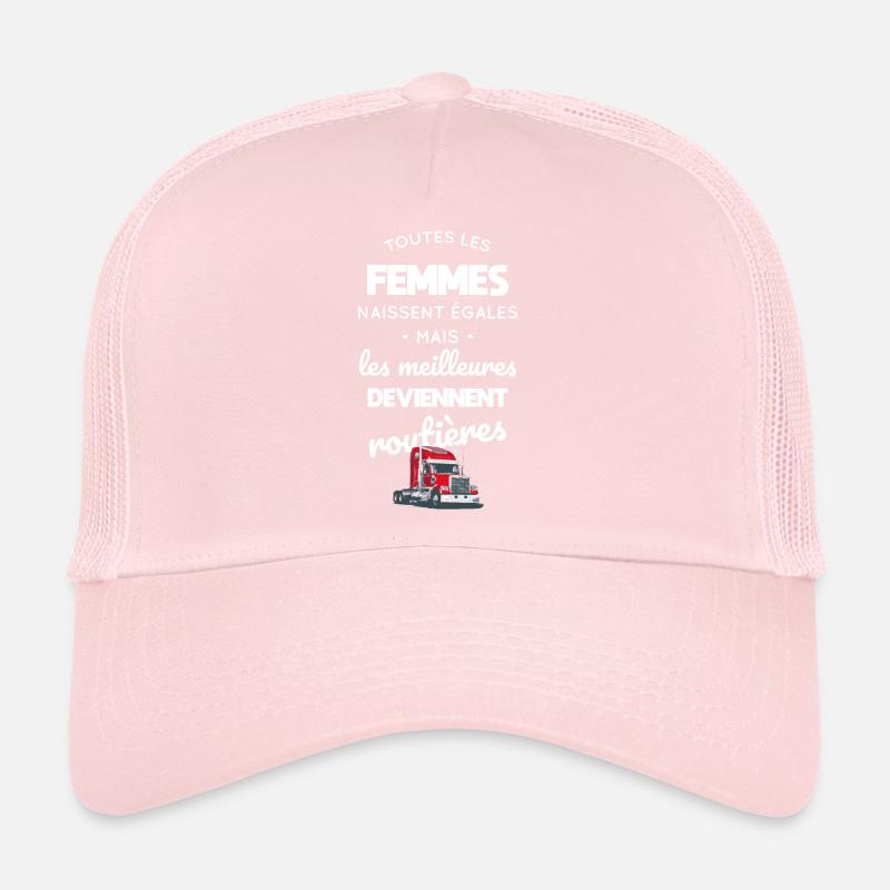 Femmes égales les meilleures deviennent routières Casquette trucker 